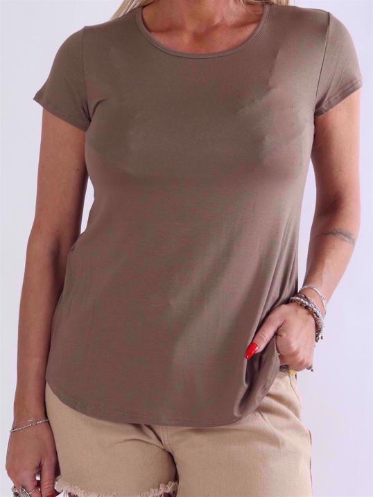 Otine Short - Enkel blus med korta ärmar (bestseller)
